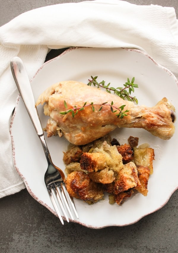 Baked Chicken Pieces And Stuffing An Italian In My Kitchen