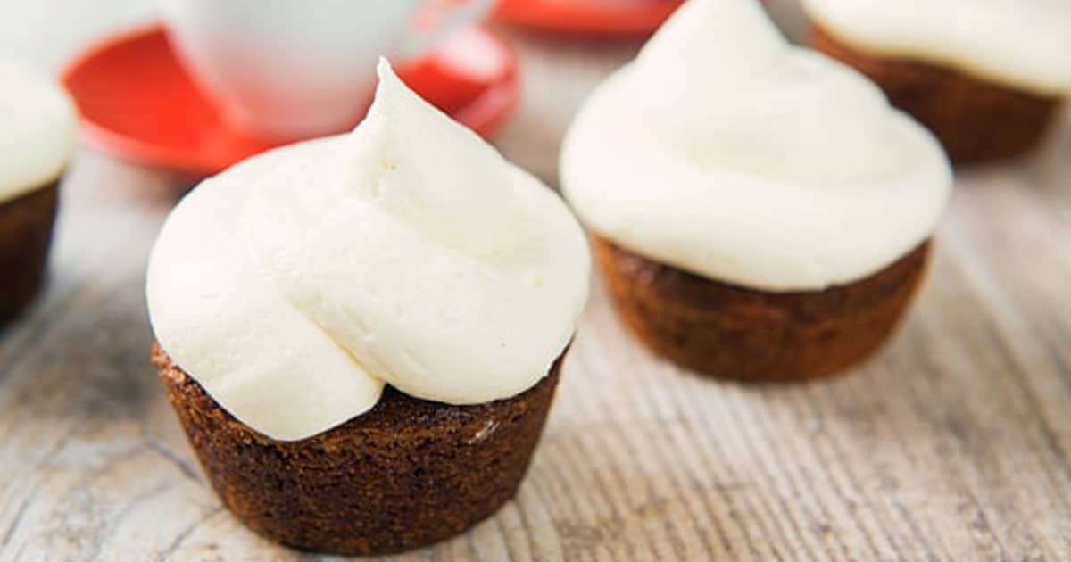 Easy Carrot Cake Muffins With A Cream Cheese Frosting Recipe An