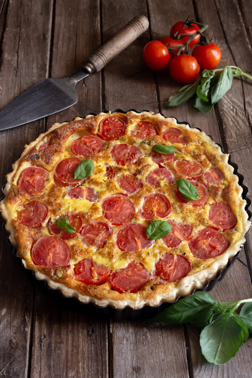 Cheese And Tomato Quiche Recipe An Italian In My Kitchen