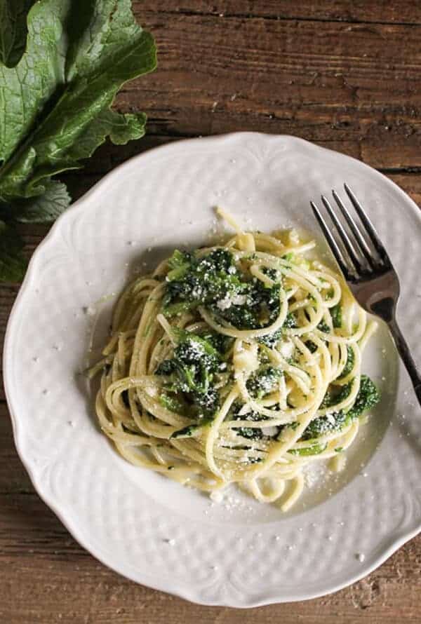 Pasta And Broccoletti (broccoli Rabe)