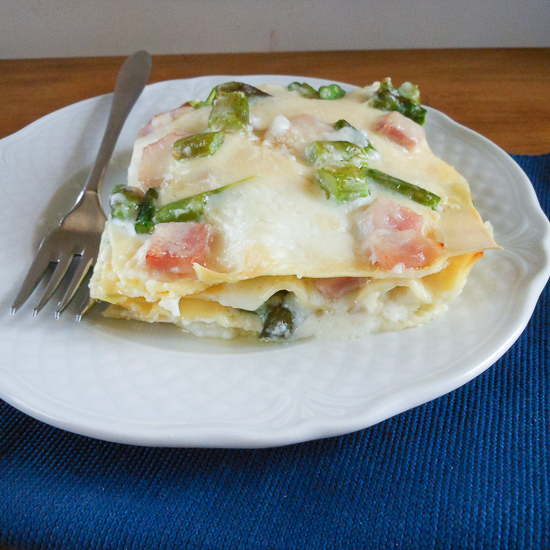 asparagus lasagna