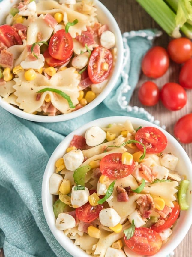 Easy Summer Pasta Salad - An Italian in my Kitchen