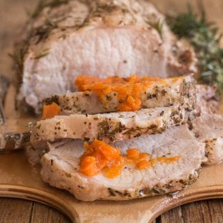 Italian Roast Pork Loin, An easy delicious Italian spiced one pot Pork recipe, tender and juicy. Makes the perfect family dinner.