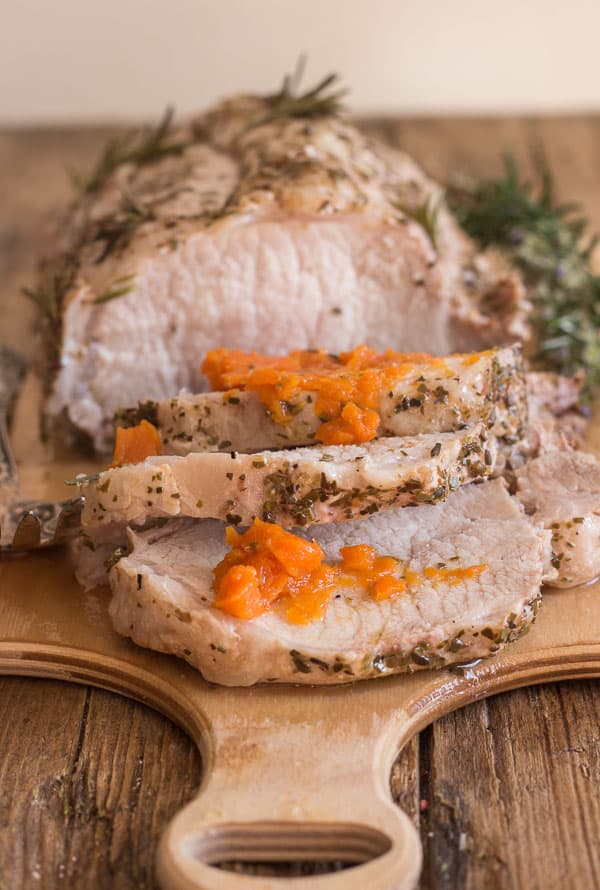 Italian Roast Pork Loin, An easy delicious Italian spiced one pot Pork recipe, tender and juicy. Makes the perfect family dinner.