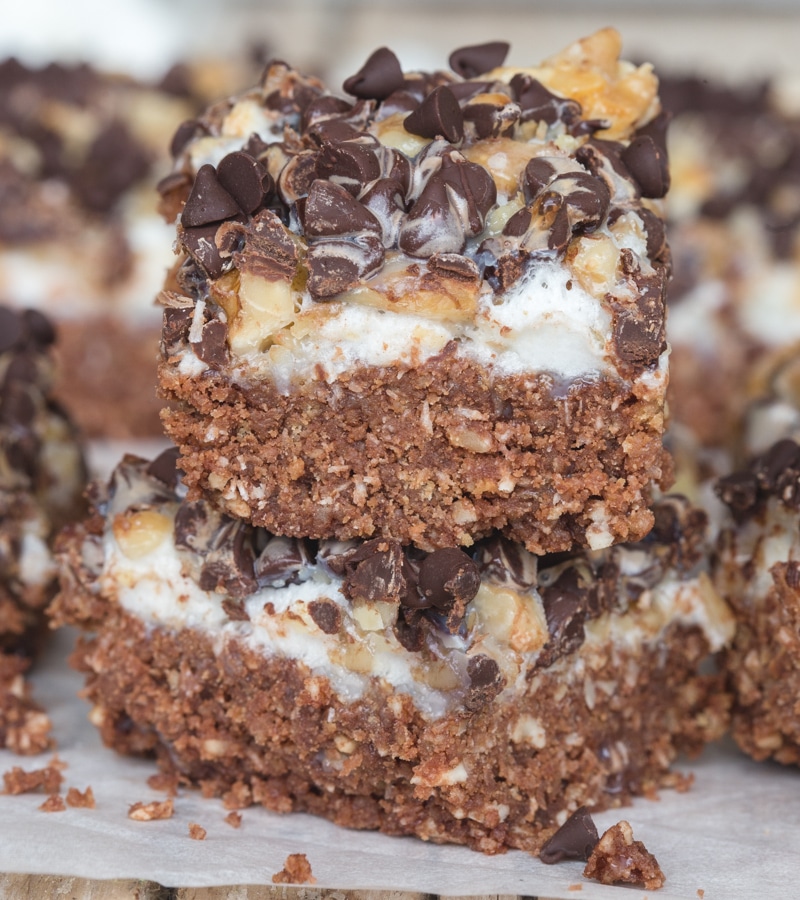Ultimate Rocky Road Cookie Bars