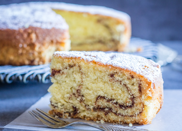 Mary's Cinnamon Roll Cake #CinnamonSwirl #Cake