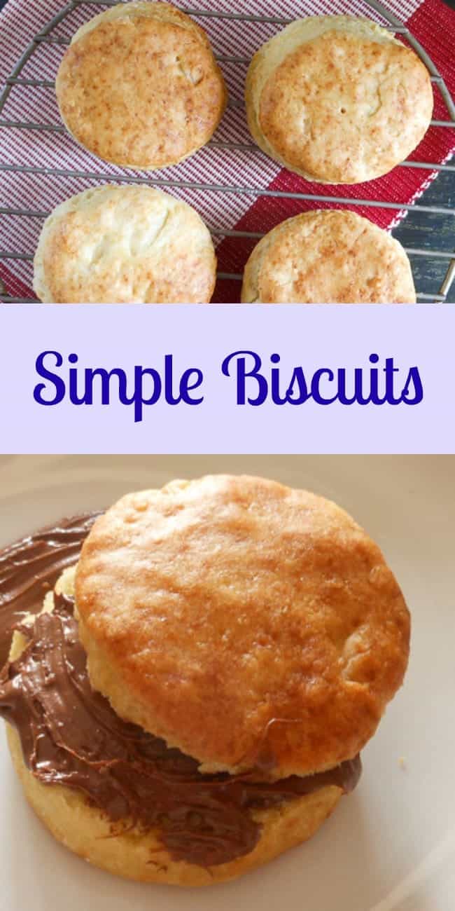 Simple biscuits, fast, easy and so tasty, delicious filled or plain. Old fashioned English tea biscuit recipe. Breakfast, snack or dessert.|anitalianinmykitchen.com