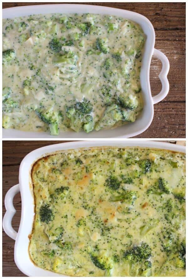 Broccoli Cheese Bake is a delicious creamy and cheesy baked broccoli side dish perfect for a family dinner or get together. 