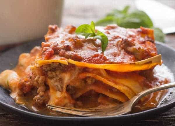 Red Sauce Italian Classic Lasagna