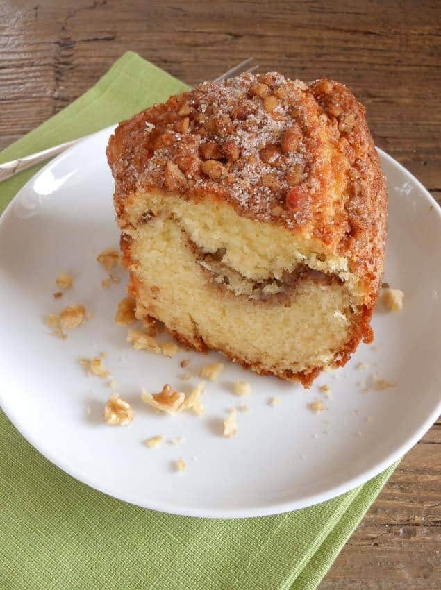 Cinnamon Walnut Coffee Cake