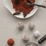 Baileys Almond Truffles, the most delicious and creamy truffles you will ever taste and only 4 ingredients. A yummy snack or dessert treat.