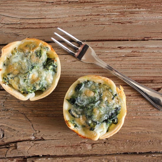 Ricotta Spinach Tarts