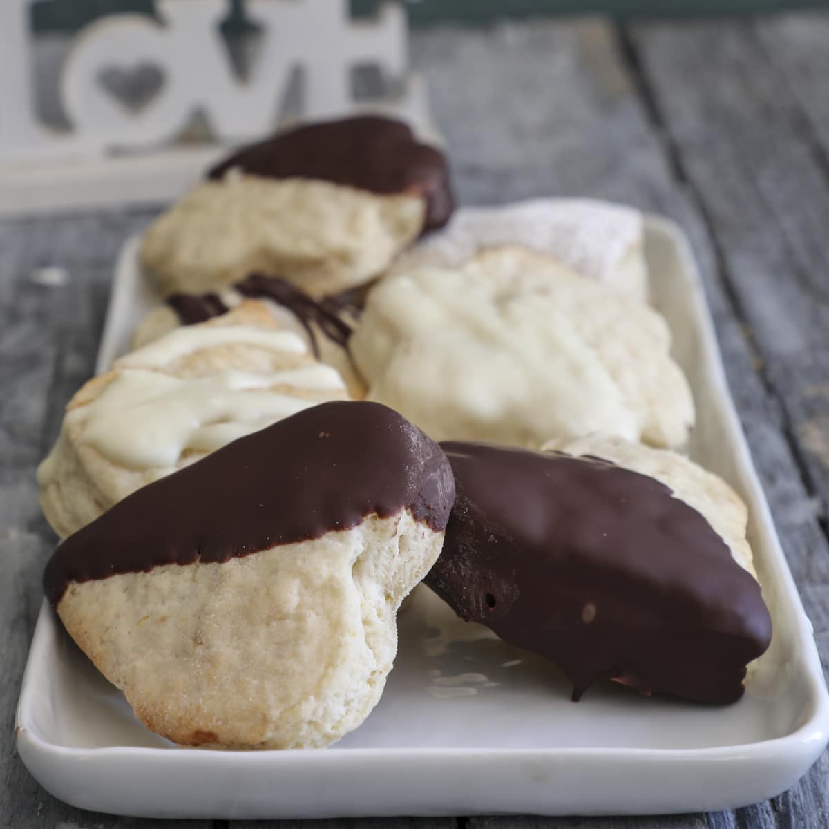 Chocolate Dipped Breakfast Cookies
