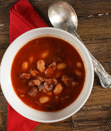 prosciutto and bean soup