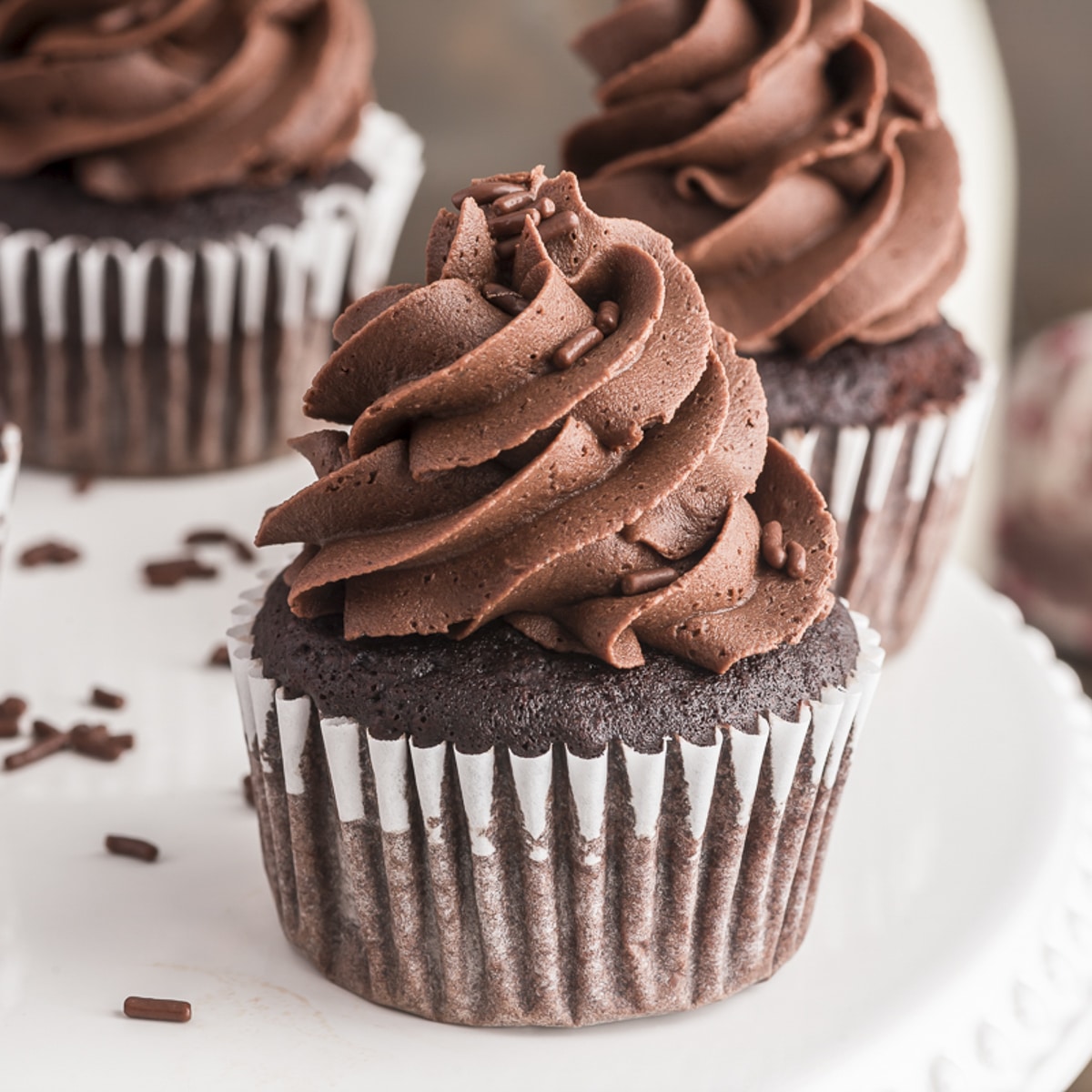 Double Chocolate Cupcakes