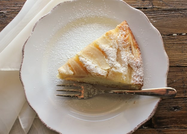 Easy Italian Pear Cake