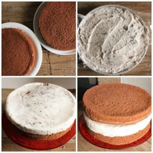 The Delicious Nutella Kit Kat Oreo Ice Cream Cake Recipe | An Italian ...