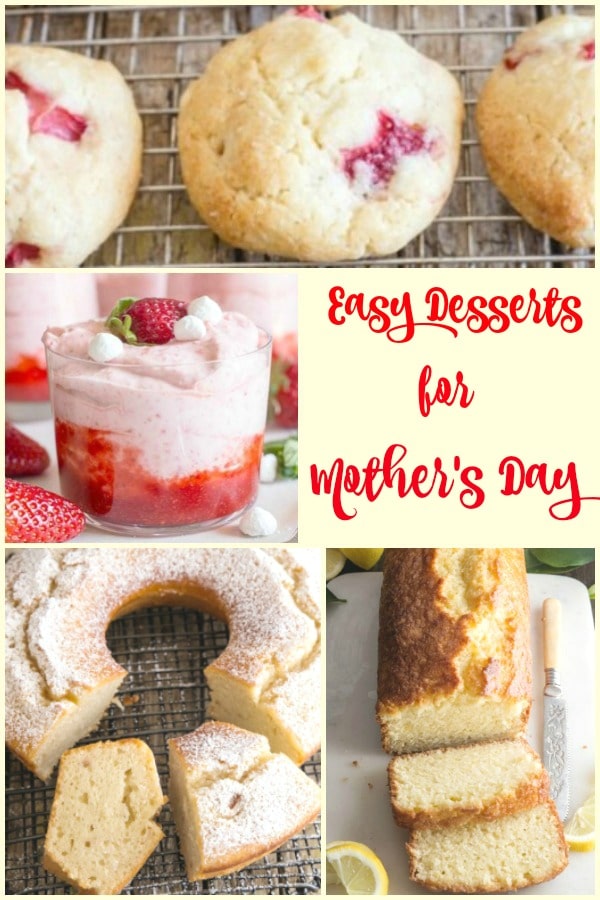 5 Delicious Desserts for Mother's Day