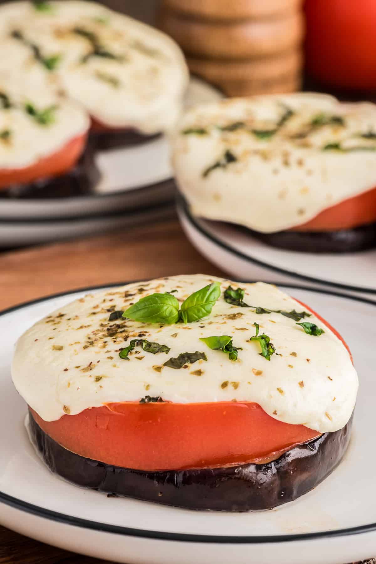 Easy Hot Or Cold Grilled Eggplant Caprese