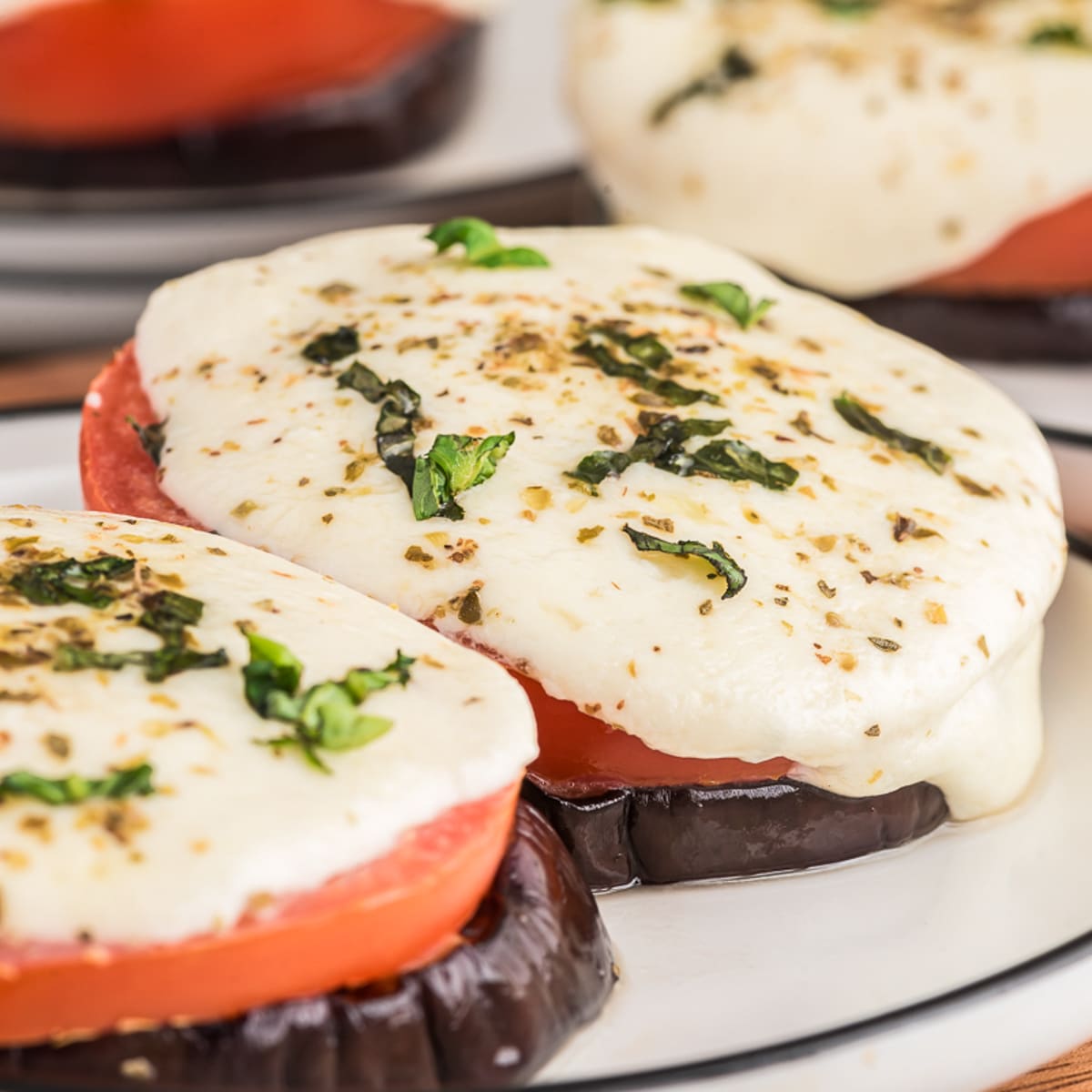 Easy Hot or Cold Grilled Eggplant Caprese