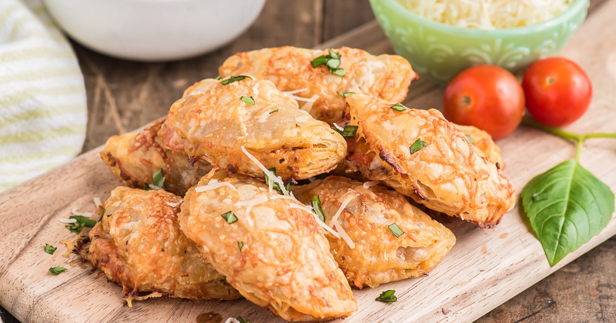 Cheese and Tomato Pasties - White Jasmine