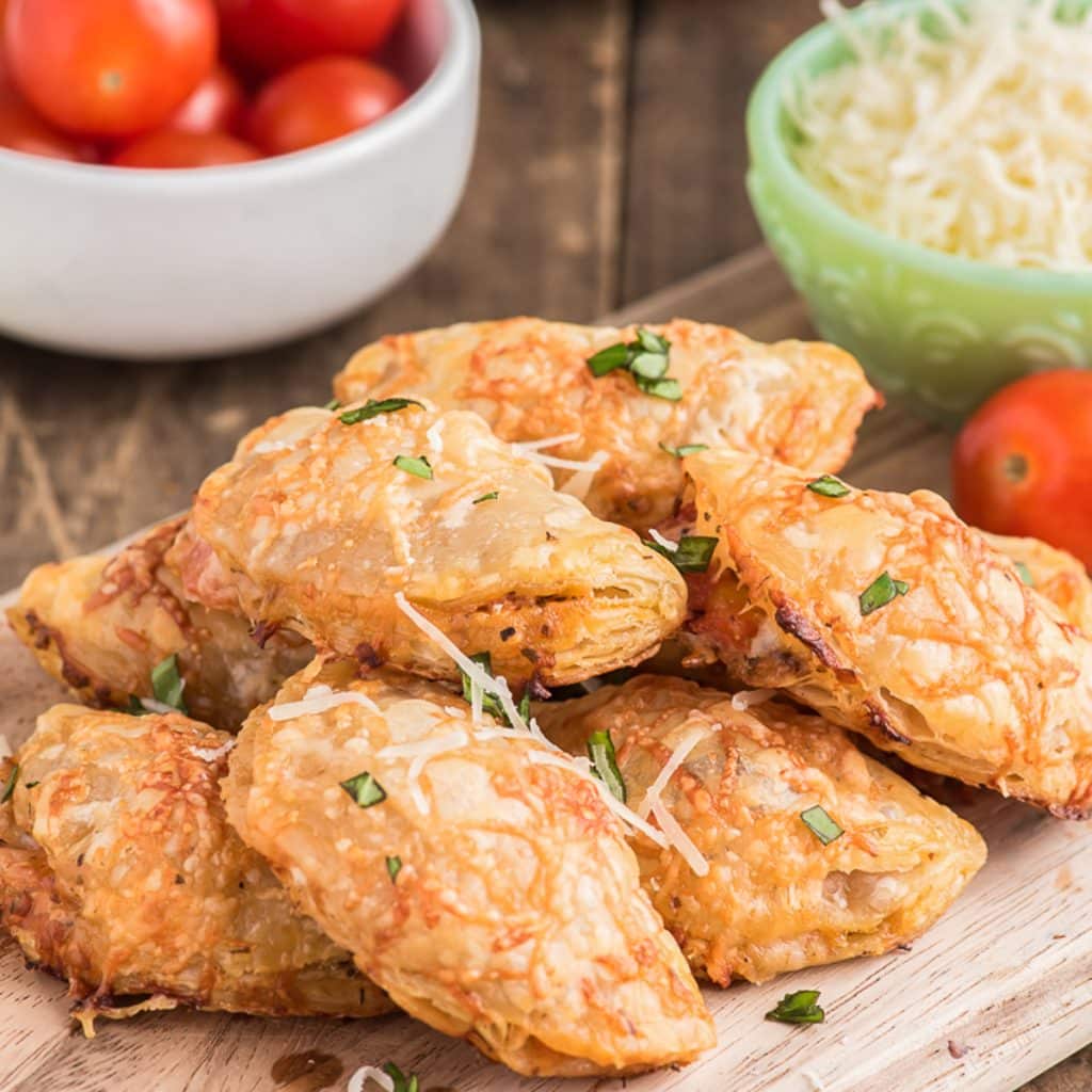 Tomato & Cheese Puff Pastry Appetizers An Italian in my Kitchen
