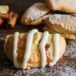 Apple Pie Breakfast Turnovers, an easy homemade turnover filled with a delicious apple filling, a perfect breakfast snack or dessert recipe./anitalianinmykitchen.com