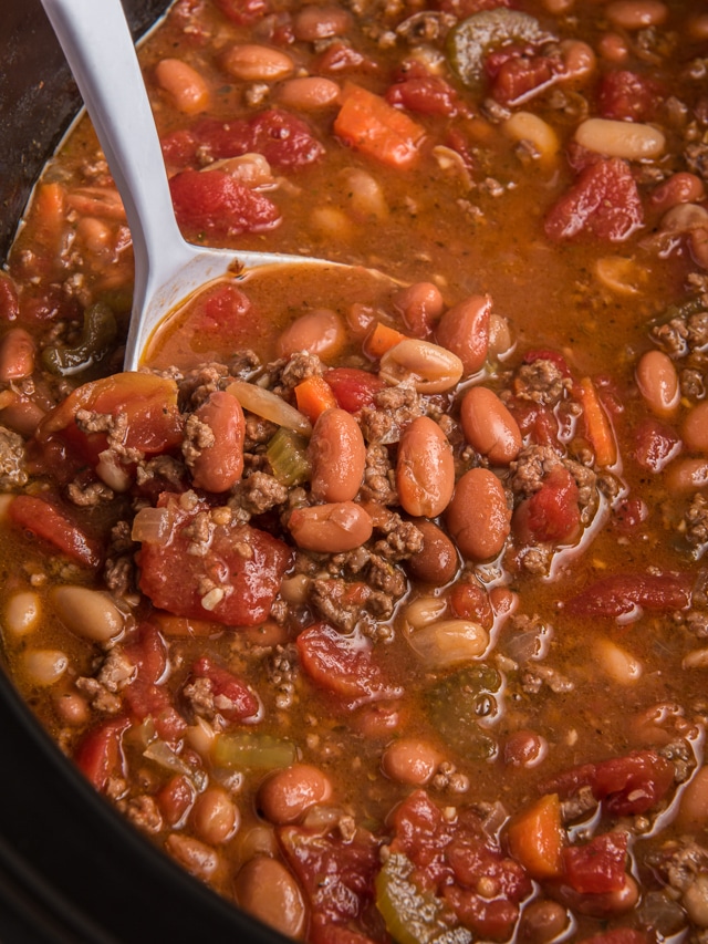 Slow Cooker Chili Soup