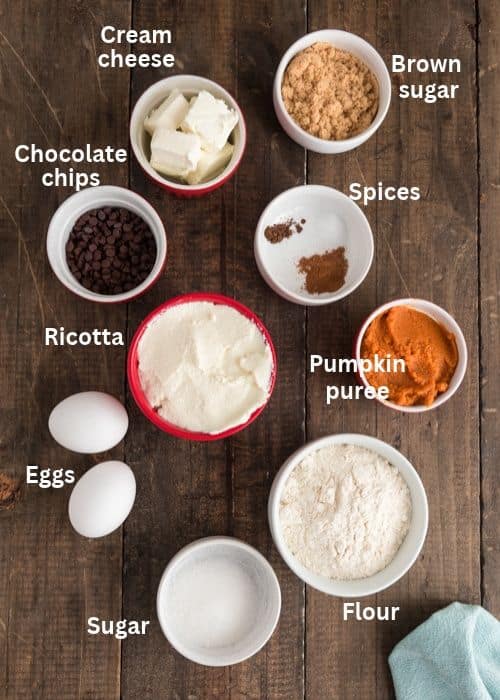 Ingredients for the recipe.