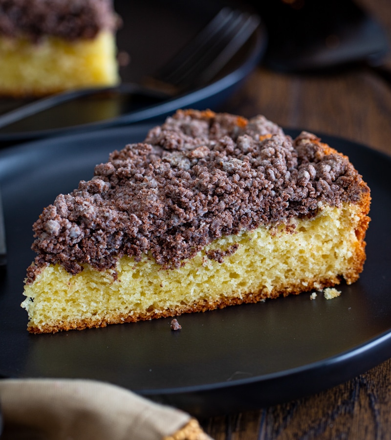 Vanilla Chocolate Crumb Cake