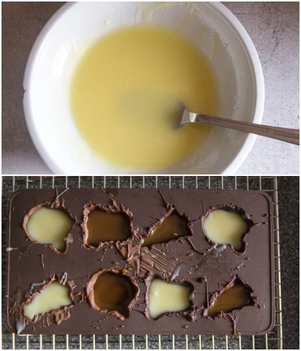 2 how to make photos of homemade filled chocolates
