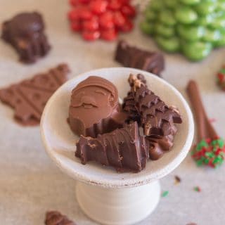 Easy Homemade Filled Chocolates, a delicious filled chocolate candy recipe, chocolate molds, make this an easy to make Christmas treat. #chocolate #Christmas #dessert #candy