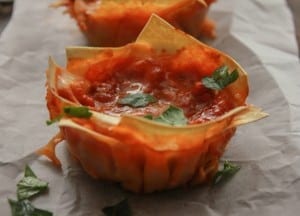 Rustic Lasagna Cups - An Italian in my Kitchen