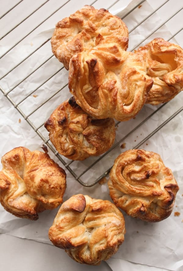 Kouign Amann, a Bretagne Pastry recipe, a delicious buttery cake that is worth all the effort. A delicious homemade french dessert treat.|anitalianinmykitchen.com