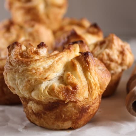 Kouign Amann, a Bretagne Pastry recipe, a delicious buttery cake that is worth all the effort. A delicious homemade french dessert treat.|anitalianinmykitchen.com