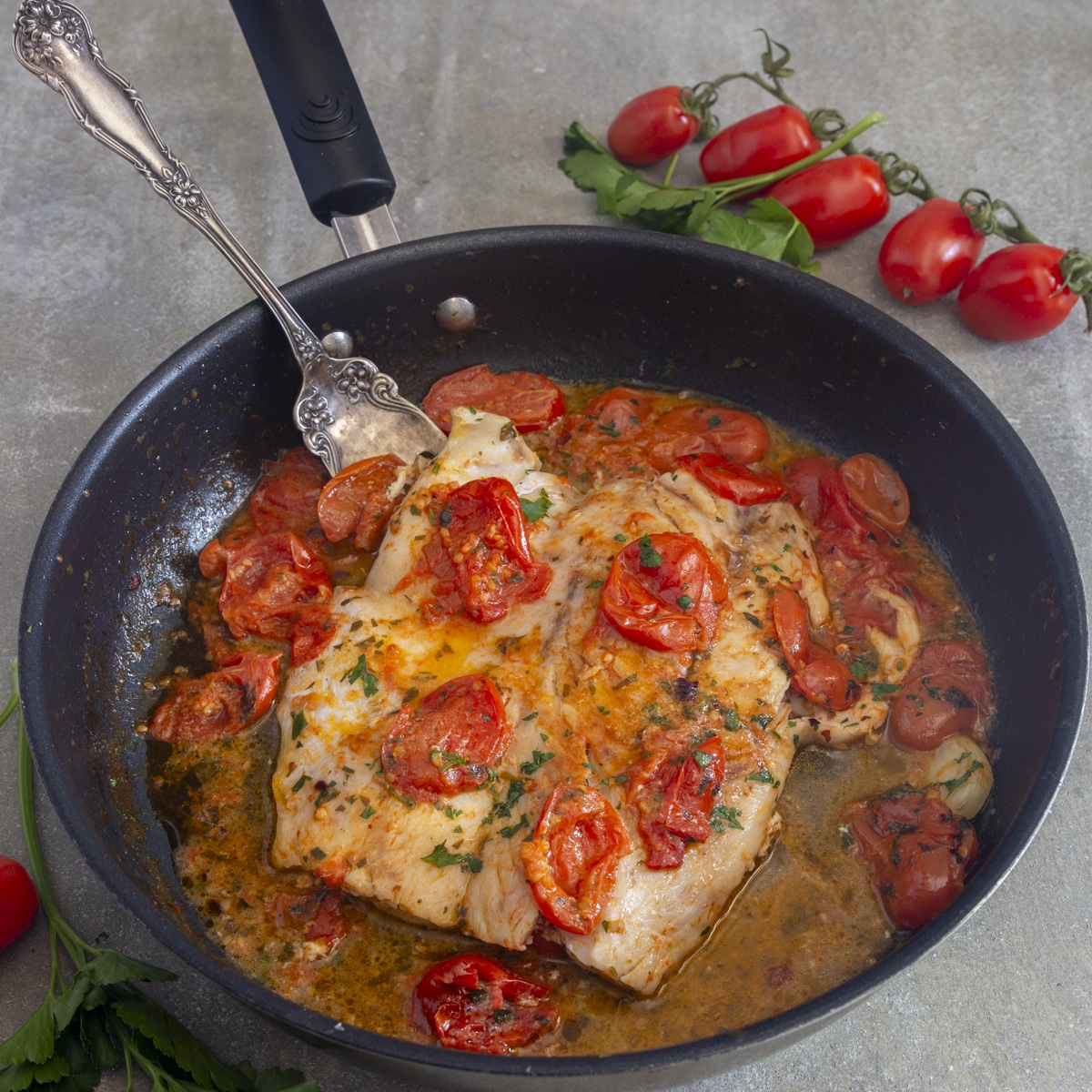 Italian Pan Fried Fish Recipe - An Italian in my Kitchen