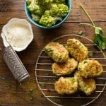 Baked Broccoli Tater Tots, fast, easy, healthy and delicious way to eat your veggies.  A low carb side dish the whole family will love.