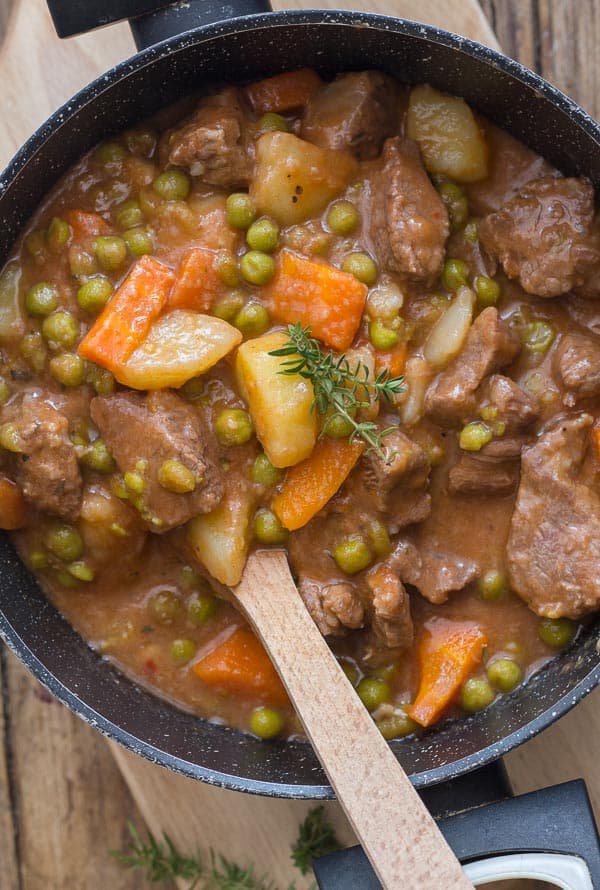 Chunky Thick Italian Beef Stew, an easy delicious healthy beef stew, Italian seasonings in a thick sauce, make it one of the best, Enjoy!