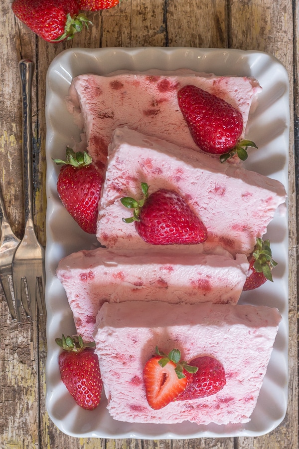 Creamy Strawberry Semifreddo Recipe An Italian In My Kitchen 