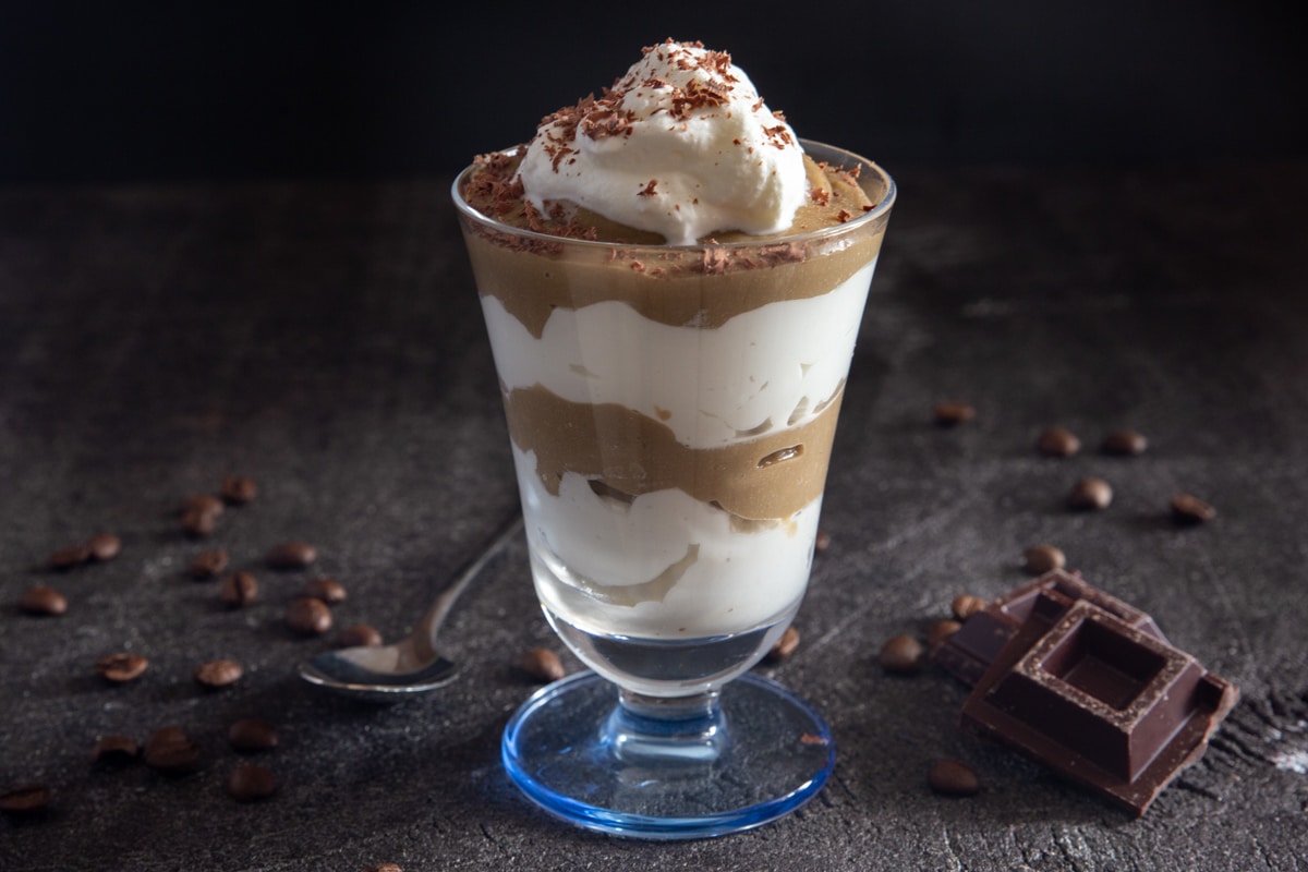 Creamy Cappuccino Parfait Recipe - An Italian in my Kitchen