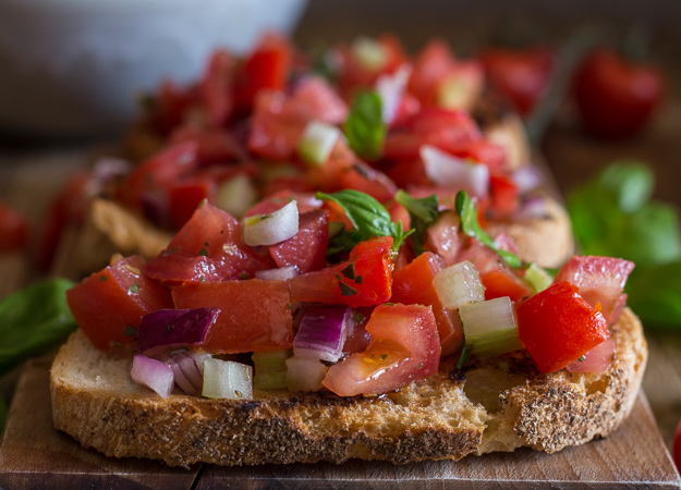 Easy Italian Tomato Bruschetta A Must for every BBQ