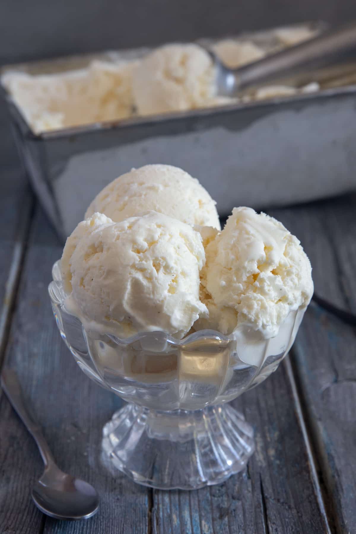 No Churn Vanilla Ice Cream Recipe - An Italian In My Kitchen