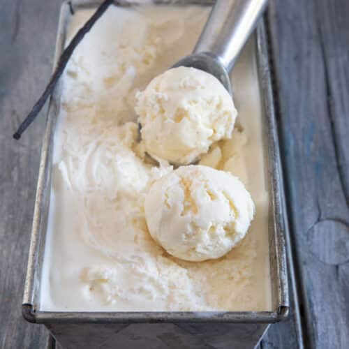 No Churn Vanilla Ice Cream Recipe - An Italian in my Kitchen