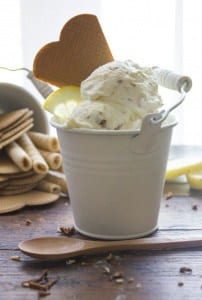 Easy No Churn Toasted Coconut Lemon Ice Cream, an easy homemade ice cream recipe, a refreshing fresh coconut and lemon flavor dessert.