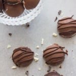Homemade Ice Cream Chocolate Truffles, an easy decadent Summer Dessert recipe. Use your favorite ice cream and chocolate. Delicious.