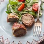 The perfect BBQ meat recipe, Tasty Grilled Stuffed Meat Rolls a fast and easy three Meat Recipe, a yummy family lunch or dinner dish.