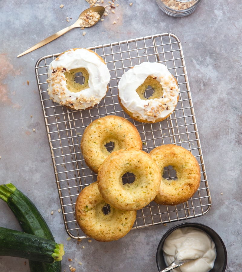 Easy Zucchini Baked Donuts