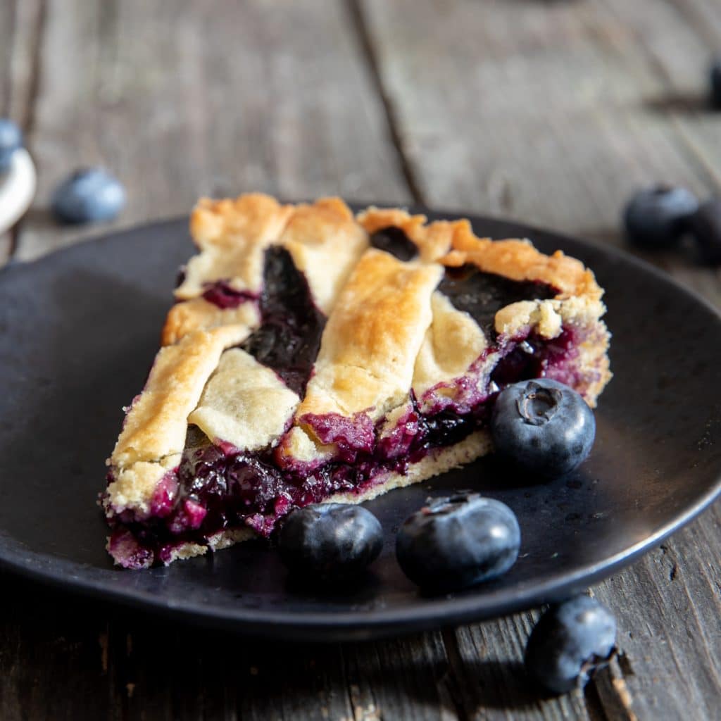 Italian Blueberry Crostata Recipe - An Italian in my Kitchen