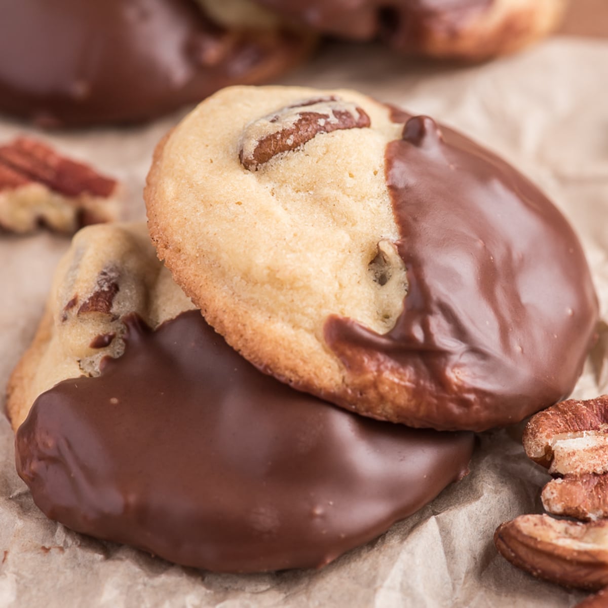 Pecan Brown Sugar Cookies