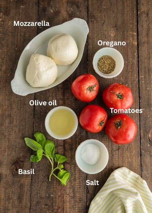 Ingredients for the recipe.